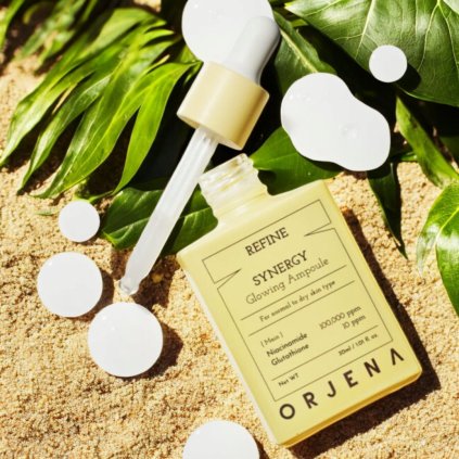 ORJENA -  Refine Synergy Glowing Ampoule - Zjemňující a rozjasňující ampule - 45 ml