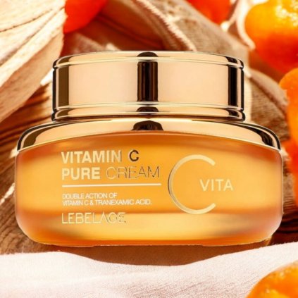 LEBELAGE - Vitamin C Pure Cream - Krém s vitaminem C - 55 ml