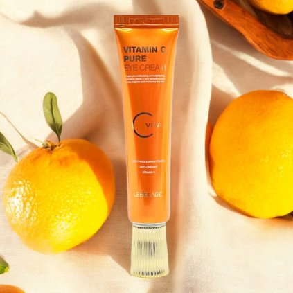 LEBELAGE - Vitamin C Pure Eye Cream - Oční krém s vitaminem C - 40 ml