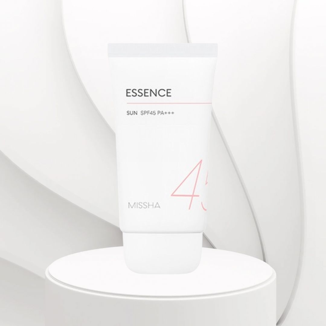 MISSHA - All-Around Safe Block Essence Sun (SPF45/PA+++) - Hydratační pleťový krém s ochranným faktorem - 50 ml