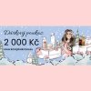 Dárkový poukaz v hodnotě 2000 CZK - VÁNOČNÍ DESIGN