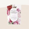 PETITFEE - Koelf Rose Petal Satin Hand Mask - Zpevňující maska na ruce - 1 pár