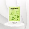 MISSHA - Airy Fit Sheet Mask Green Tea - Hydratační s zklidňující plátýnková maska se zeleným čajem - 19 g