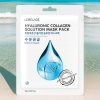 LEBELAGE - Hyaluronic Collagen Mask Pack - Kolagenová plátýnková maska - 25 g