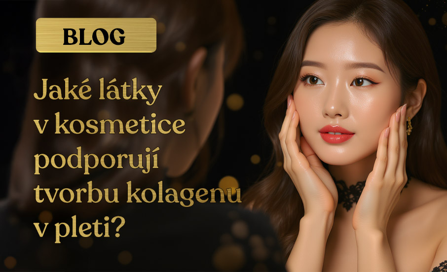 Jaké látky v kosmetice podporují tvorbu kolagenu v pleti?