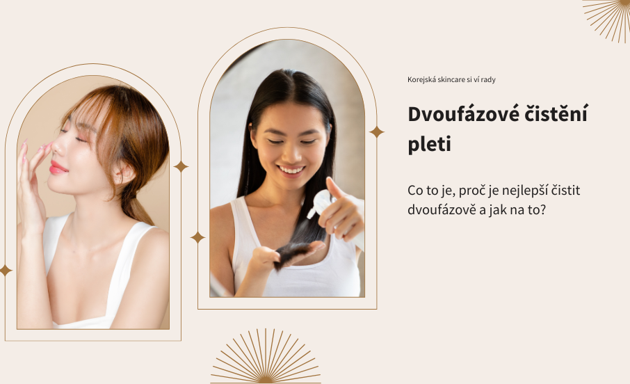 Dvoufázové čistění pleti