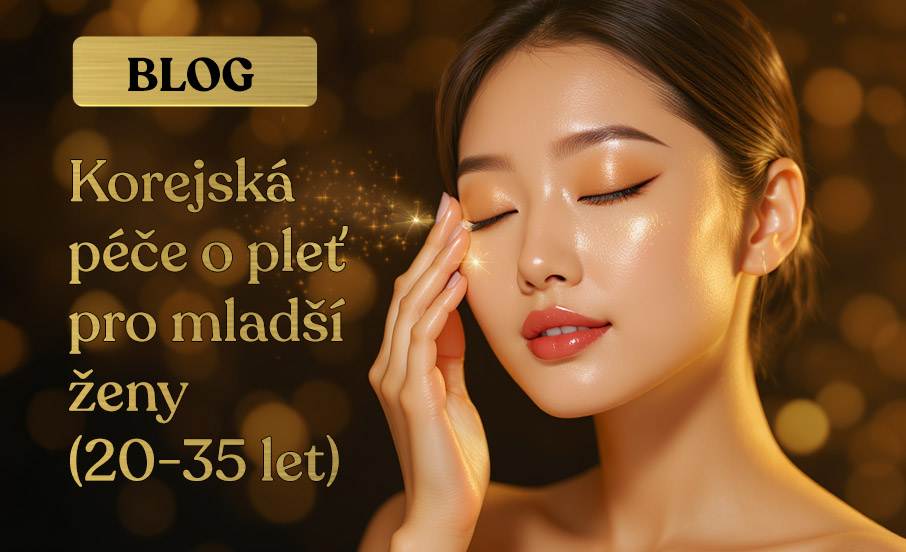 Korejská péče o pleť pro mladší ženy (20–35 let)