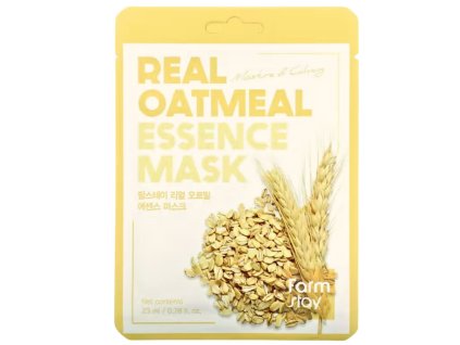 Pleťová maska FARMSTAY Real Oatmeal Essence Mask 23ml