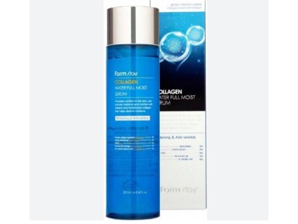 Farmstay Collagen Water Full Moist Serum 250 ml kolagenové hydratační sérum (4)