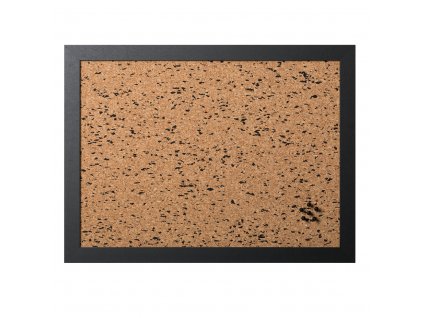 Korková tabule dřevěný rám černá