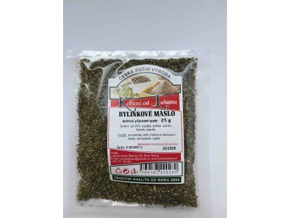 Bylinkové máslo 25g