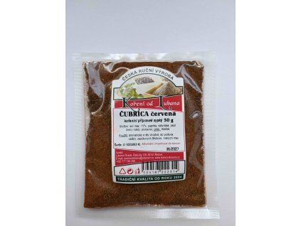 Čubrica červená 50g