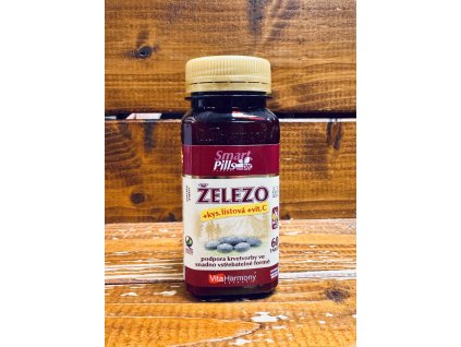 Železo 20 mg s kys. listovou a vitaminem C (60 tbl.)