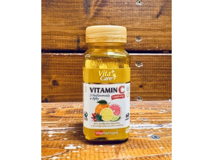 Vitamin C 1000 mg s bioflavonoidy a šípky (60 tbl.)