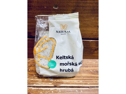 Keltská mořská sůl - hrubá, 500g
