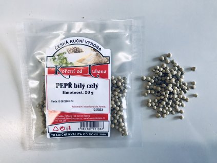 Pepř bílý cel