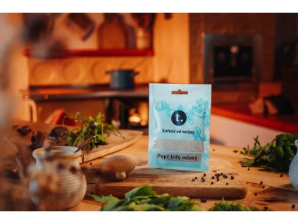 pepř bílý mletý