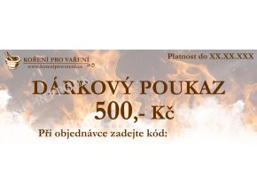 Poukaz NAVRH 500