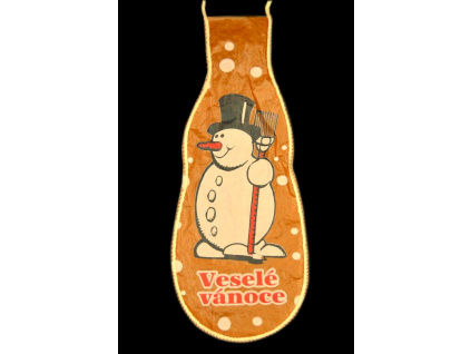 Sněhulák se smetákem