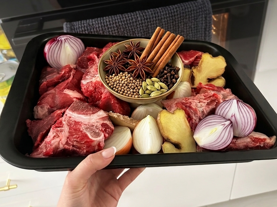 Recept - Polévka phở bo