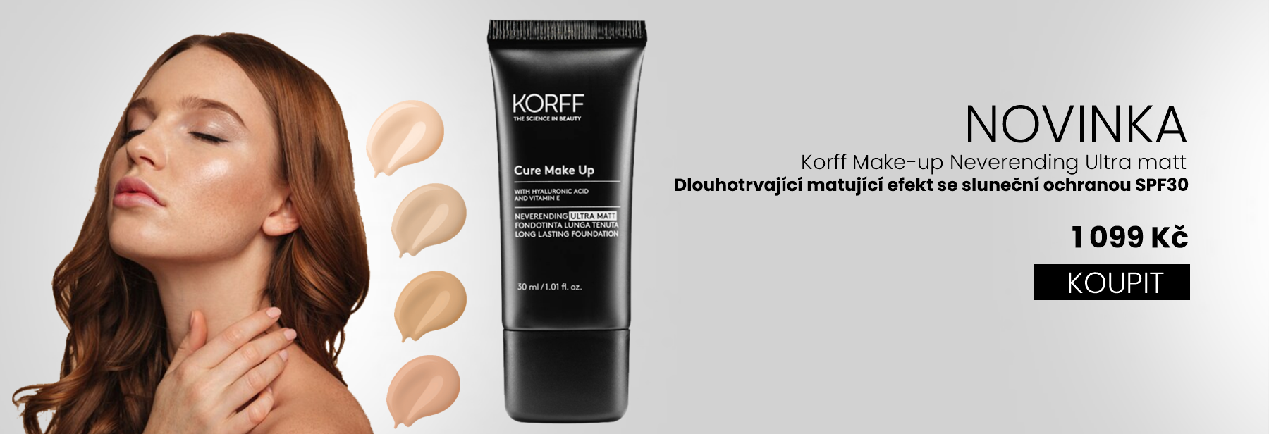 Korff Neverending ultra matt Make-up