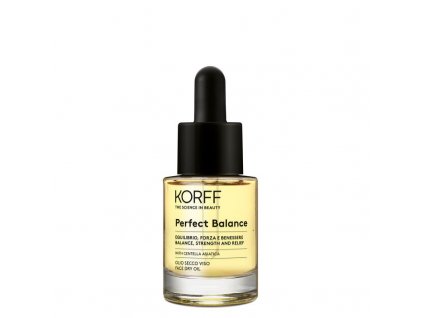 9996 korff perfect balance pletovy suchy olej 15 ml