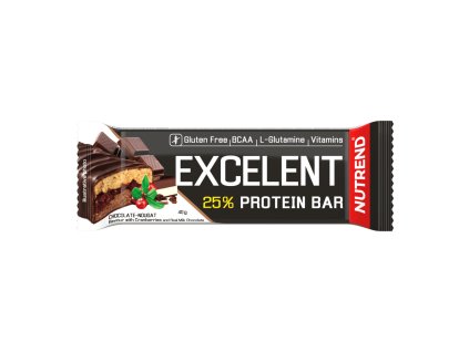 Excelent brusinka a čokoláda 40g