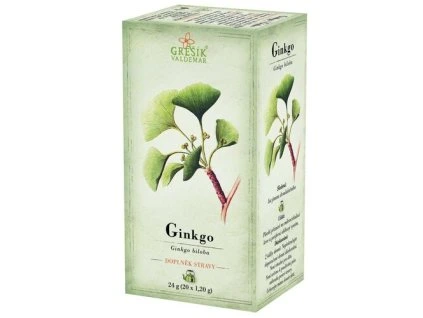 Ginkgo čaj 20 n.s. 20x1,2g Grešík