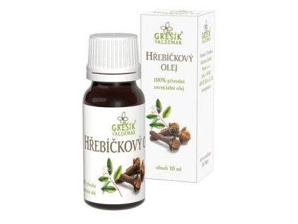 Hřebíčkový olej 10ml Grešík