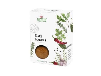 Karí madras 50g Grešík