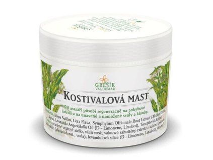 Kostivalová mast 50ml Grešík