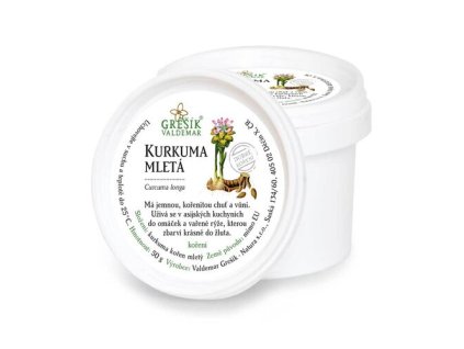 Kurkuma mletá 50g Grešík