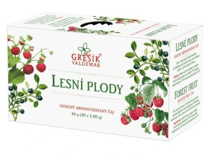 Lesní plody 20 n.s. 20x2g Grešík