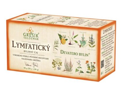 Lymfatický čaj 20x1,5g Grešík