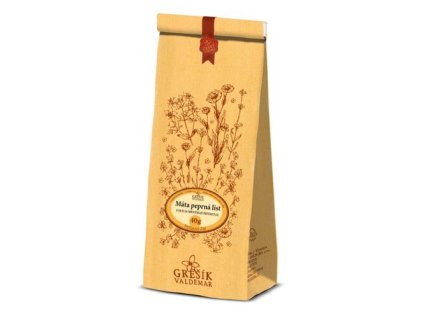 Máta peprná list 40g Grešík