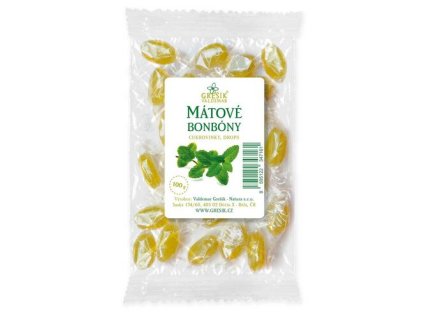 Mátové bonbóny 100g Grešík