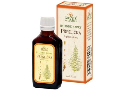 Přeslička kapky 50 ml Grešík