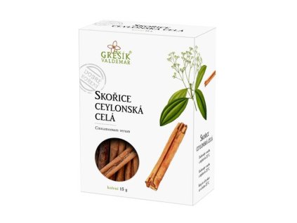Skořice cejlonská celá 15g Grešík