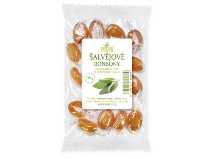 Šalvějové bonbóny 100g Grešík