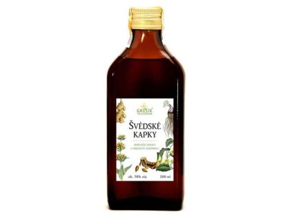 Švédské kapky 200ml Grešík