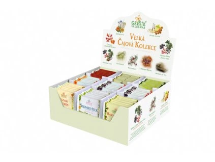 Velká čajová kolekce 9x10 n. s. Grešík