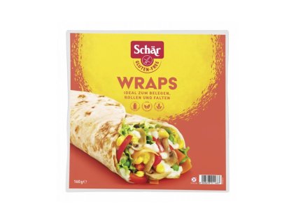 chlebova placka wraps 160g schar