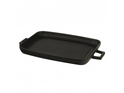 lava metal kulplu izgara yuzeyli dokum demir grill tepsi 31x42cm metal kulplu lava1350501729