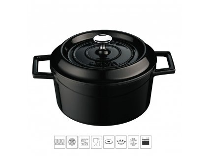 cerny hrnec litinovy