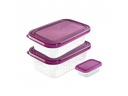 4191 sada doz na potraviny ori purple 3ks obdelnikova