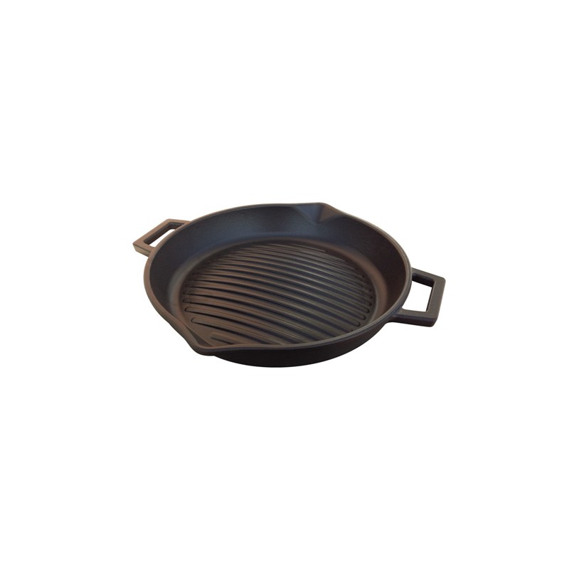 LAVA METAL Litinová grilovací pánev 30 cm "prohnutá"