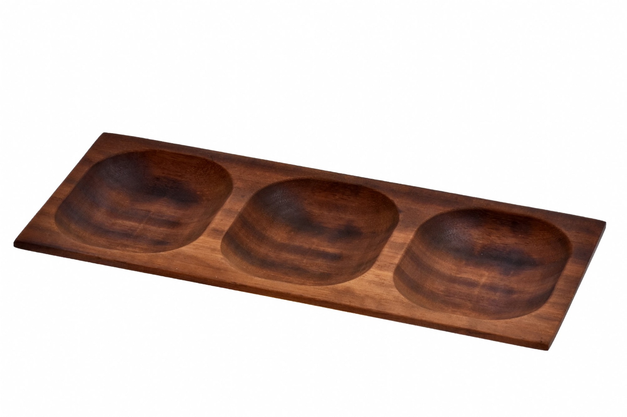 LAVA METAL Lava wood - servírovací miska 15x35 cm