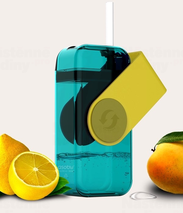 ASOBU Juicy drink box JB300 290ml žlutý