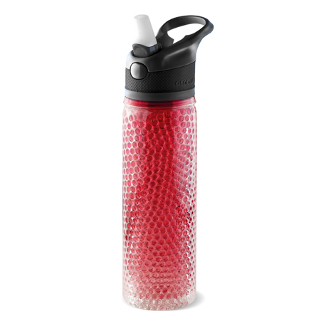 ASOBU Chladící láhev DEEP FREEZE 600ml červená