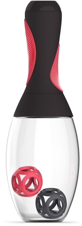 ASOBU Samba Shaker 600ml černá/červená